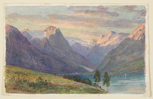 Fiordo en Noruega de William Trost Richards