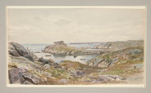 Fuerte Dumpling, bahía de Narragansett de William Trost Richards