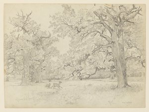 Paisaje, Darmstadt, Alemania de William Trost Richards