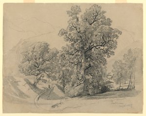 Paisaje, Lauterbrunnen, Suiza de William Trost Richards
