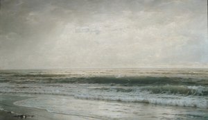 Playa de Nueva Jersey, 1901 de William Trost Richards