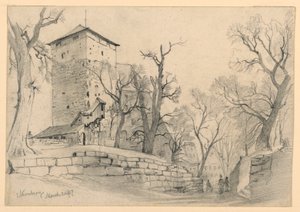 Castillo de Núremberg, Alemania de William Trost Richards