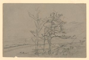 Estudio de paisaje de William Trost Richards
