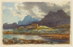 Estudio de paisaje, Noruega