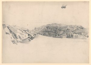 Estudio de la costa, Rhode Island de William Trost Richards