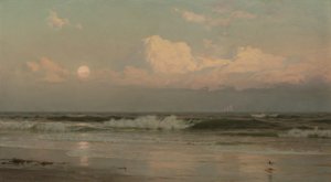 La luna de agosto de William Trost Richards