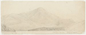 Montaña Whiteface, 1855 de William Trost Richards