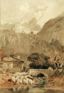 Aiguillette desde el valle de Cluse de Joseph Mallord William Turner
