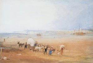 Escena de playa en la costa sur de Joseph Mallord William Turner