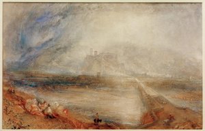 Bellinzona, desde el camino a Locarno de Joseph Mallord William Turner