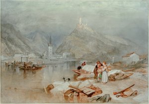 Bernkastel en el Mosela de Joseph Mallord William Turner