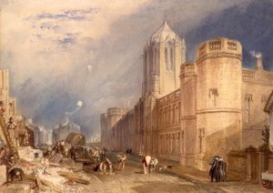 Christ Church College, Oxford de Joseph Mallord William Turner