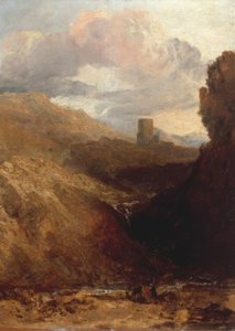 Castillo de Dolbadarn de Joseph Mallord William Turner