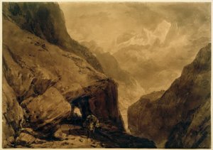 Monte San Gotardo de Joseph Mallord William Turner