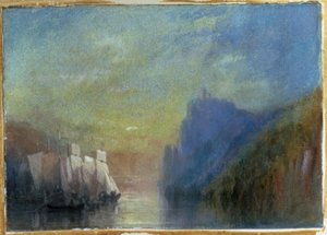 En el Rin de Joseph Mallord William Turner