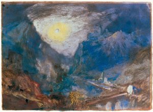 Sisteron, Francia de Joseph Mallord William Turner