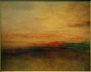 Atardecer(?) de Joseph Mallord William Turner