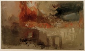 El incendio de Roma de Joseph Mallord William Turner