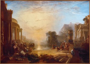 El declive del Imperio Cartaginés de Joseph Mallord William Turner