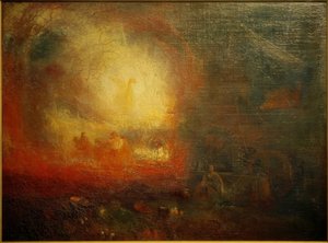 El héroe de cien luchas de Joseph Mallord William Turner