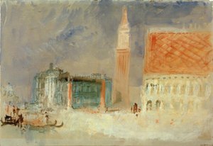 La Piazzetta y el Palacio Ducal desde el Bacino