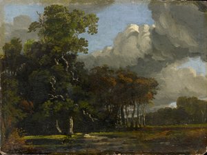 Paisaje forestal, c. 1816-1820 de Joseph Mallord William Turner