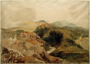 Yr Aran y Y Wyddfa desde las laderas de Moel Hebog
