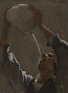 Estudio para "Un contrabandista aragonés", 1881 de William Turner Dannat