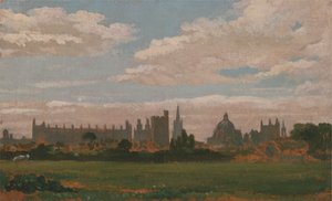 Una vista de Oxford de William Turner of Oxford