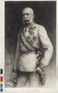 Francisco José I con uniforme de gala de mariscal de campo de William Unger