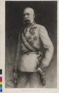 Francisco José I con uniforme de gala de mariscal de campo de William Unger