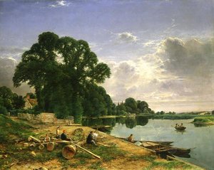 En el Támesis, c.1870