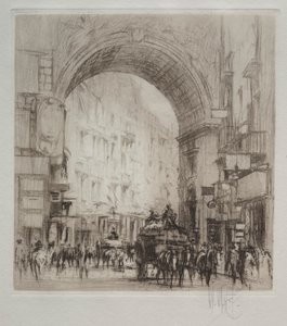 Arco San Carlo, Nápoles de William Walcot
