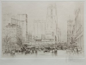 Nueva York: Calle 42 de William Walcot