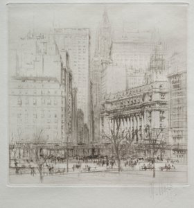 Nueva York: Battery Place de William Walcot