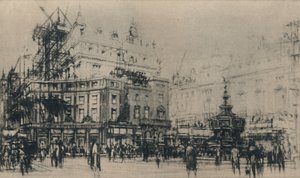 Piccadilly Circus, 1927 de William Walcot