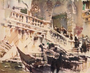 El Rialto, Venecia, 1920, 1923 de William Walcot