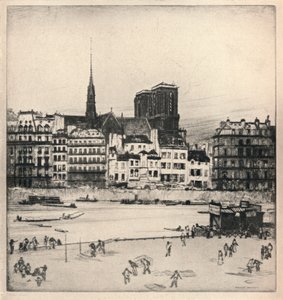 Notre-Dame, 1915 de William Walker