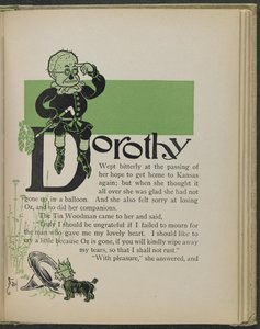 Ilustración de "El maravilloso Mago de Oz" de Lyman Frank Baum de William Wallace Denslow