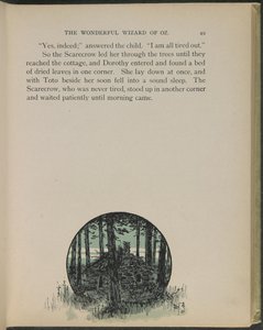 Ilustración de "El maravilloso Mago de Oz" de Lyman Frank Baum