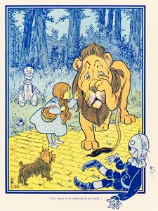 “¡Deberías estar avergonzado de ti mismo!” de “El maravilloso mago de Oz” de L. Frank Baum