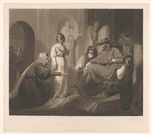 Audiencia con un cardenal The Benevolent Cardinal / Le bienfaisant Cardinal (título sobre objeto) de William Ward