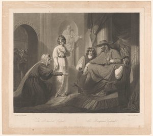 Audiencia con un cardenal The Benevolent Cardinal / Le bienfaisant Cardinal (título sobre objeto)