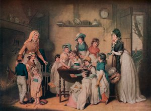Los huérfanos marineros: o La suscripción de las jóvenes damas, 1800 de William Ward
