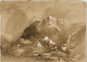 Montañas neblinosas de William West