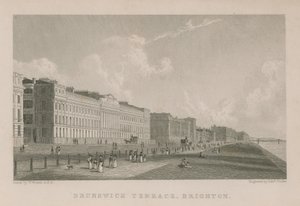 Vista general de Brunswick Terrace en Brighton