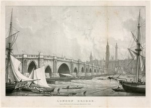 Puente de Londres de William Westall