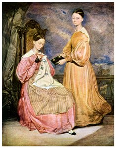Florence Nightingale, enfermera británica y reformadora hospitalaria, c. 1836 de William White