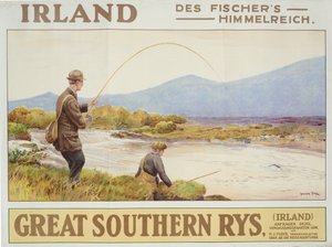 Irlanda: el paraíso de los pescadores de William Wiehe Collins