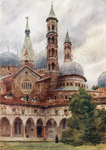 Padua. S. Antonio (litografía en color) de William Wiehe Collins